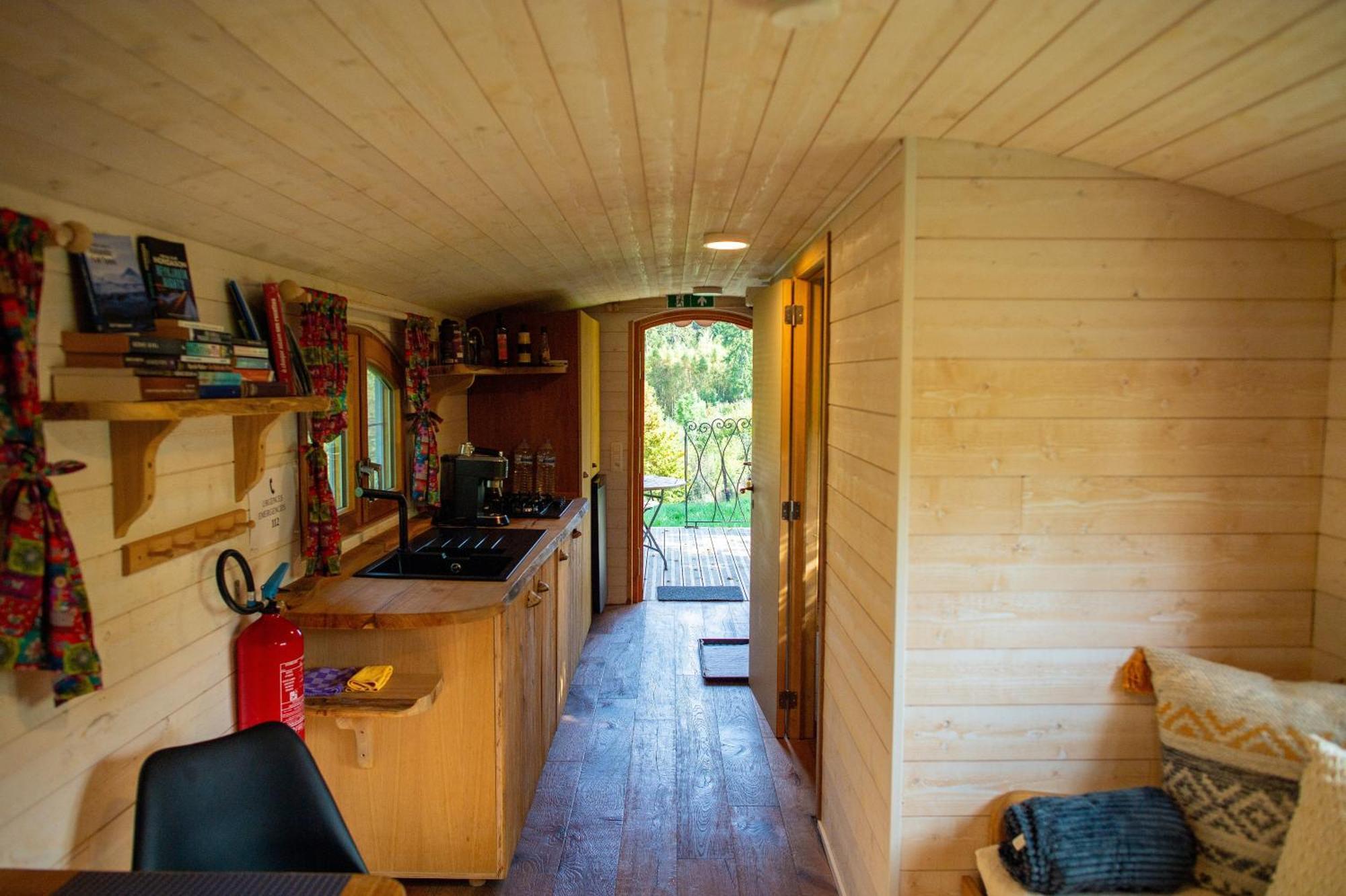 La Tiny House De La Bergerie Villa Lierneux Ngoại thất bức ảnh