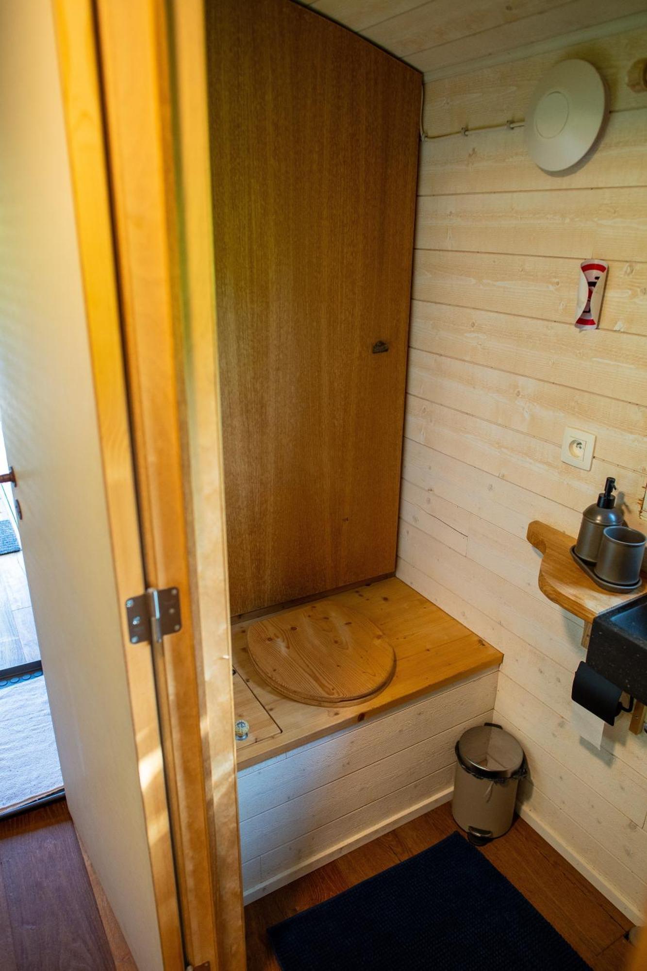 La Tiny House De La Bergerie Villa Lierneux Ngoại thất bức ảnh