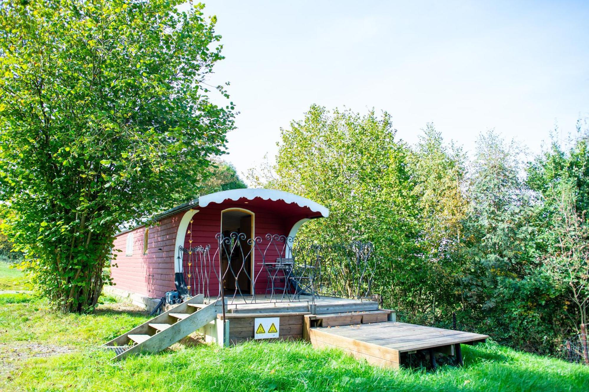 La Tiny House De La Bergerie Villa Lierneux Ngoại thất bức ảnh