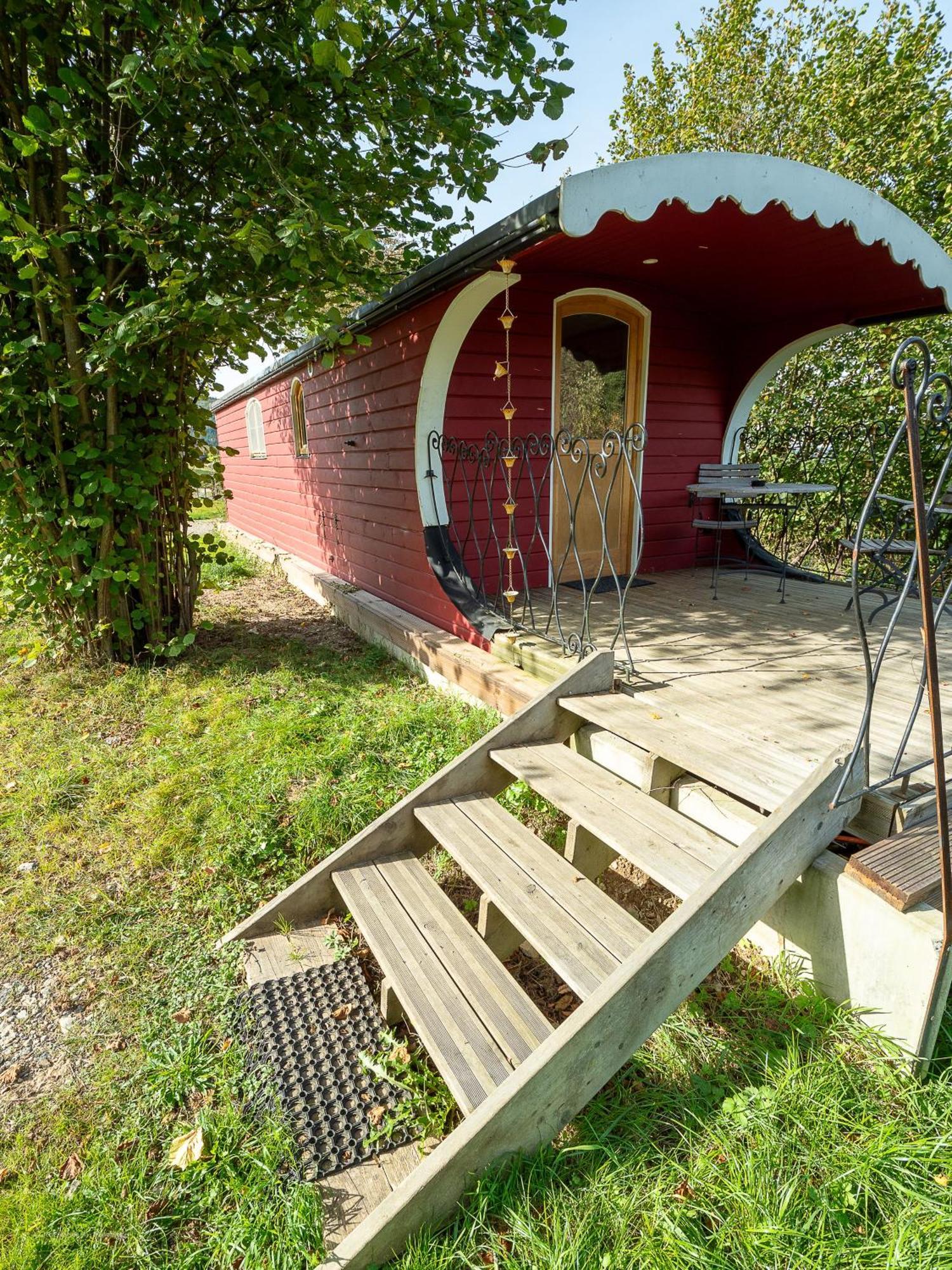 La Tiny House De La Bergerie Villa Lierneux Ngoại thất bức ảnh