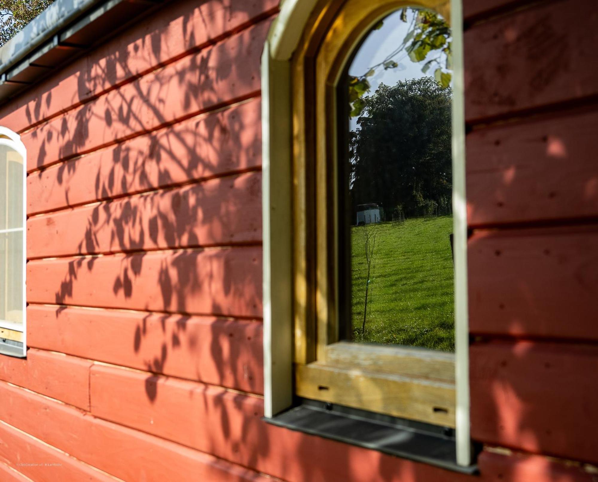 La Tiny House De La Bergerie Villa Lierneux Ngoại thất bức ảnh